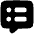 Chat Bubble Notes Icon from Plump Solid Set
