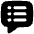 Chat Bubble Notes Icon from Flex Solid Set