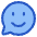 Chat Bubble Oval Smiley 1 icon - Free transparent PNG, SVG. No sign up needed.