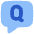 Chat Bubble Question Icon from Flex Flat Set