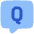Chat Bubble Question Icon from Plump Flat Set