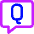 Chat Bubble Question Icon from Core Neon Set