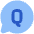 Chat Bubble Question Circle Icon from Plump Flat Set