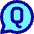 Chat Bubble Question Circle Icon from Core Pop Set