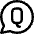 Chat Bubble Question Circle Icon from Core Line Set