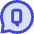 Chat Bubble Question Circle Icon from Sharp Duo Set