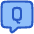 Chat Bubble Question Icon from Plump Duo Set