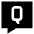 Chat Bubble Question Icon from Sharp Solid Set