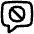 Chat Bubble Square Block Icon from Flex Line Set