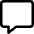Chat Bubble Square Icon from Core Line Set