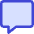 Chat Bubble Square Icon from Core Duo Set