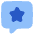 Chat Bubble Square Favorite Star icon - Free transparent PNG, SVG. No sign up needed.