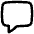 Chat Bubble Square Icon from Flex Line Set
