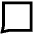 Chat Bubble Square Icon from Sharp Line Set