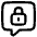 Chat Bubble Square Lock icon - Free transparent PNG, SVG. No sign up needed.