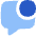 Chat Bubble Square Notification Icon from Flex Flat Set