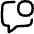 Chat Bubble Square Notification Icon from Flex Line Set