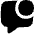 Chat Bubble Square Notification Icon from Flex Solid Set