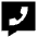 Chat Bubble Square Phone Icon from Sharp Solid Set