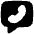 Chat Bubble Square Phone Icon from Flex Solid Set