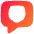 Chat Bubble Square Protect Icon from Flex Gradient Set