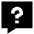 Chat Bubble Square Question Icon from Sharp Solid Set