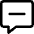 Chat Bubble Square Subtract Icon from Core Line Set