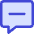 Chat Bubble Square Subtract Icon from Core Duo Set