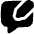 Chat Bubble Square Write Icon from Flex Solid Set