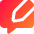 Chat Bubble Square Write Icon from Core Gradient Set