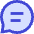 Chat Bubble Text Oval Icon from Sharp Duo Set