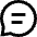 Chat Bubble Text Oval Icon from Sharp Line Set