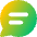 Chat Bubble Text Oval Icon from Core Gradient Set
