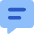 Chat Bubble Text Square Icon from Core Flat Set