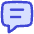 Chat Bubble Text Square Icon from Flex Duo Set