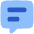 Chat Bubble Text Square Icon from Plump Flat Set