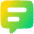 Chat Bubble Text Square Icon from Plump Gradient Set