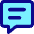Chat Bubble Text Square Icon from Core Pop Set