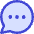 Chat Bubble Typing Oval Icon from Core Duo Set