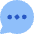 Chat Bubble Typing Oval Icon from Core Flat Set
