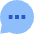 Chat Bubble Typing Oval Icon from Sharp Flat Set