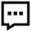 Chat Bubble Typing Square Icon from Sharp Line Set