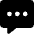 Chat Bubble Typing Square Icon from Core Solid Set
