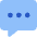 Chat Bubble Typing Square Icon from Core Flat Set