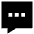 Chat Bubble Typing Square Icon from Sharp Solid Set