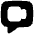 Chat Bubble Video Call Square Icon from Flex Solid Set