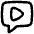 Chat Bubble Video Voice Note Icon from Flex Line Set
