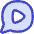 Chat Bubble Video Voice Note Circle Icon from Flex Duo Set