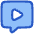 Chat Bubble Video Voice Note Icon from Plump Duo Set