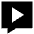 Chat Bubble Video Voice Note Icon from Sharp Solid Set